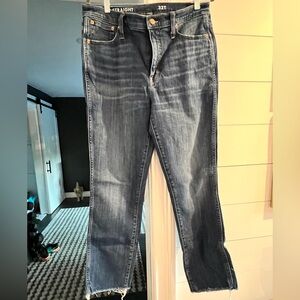 J. Crew Indigo Straight Leg Jeans Tall length
